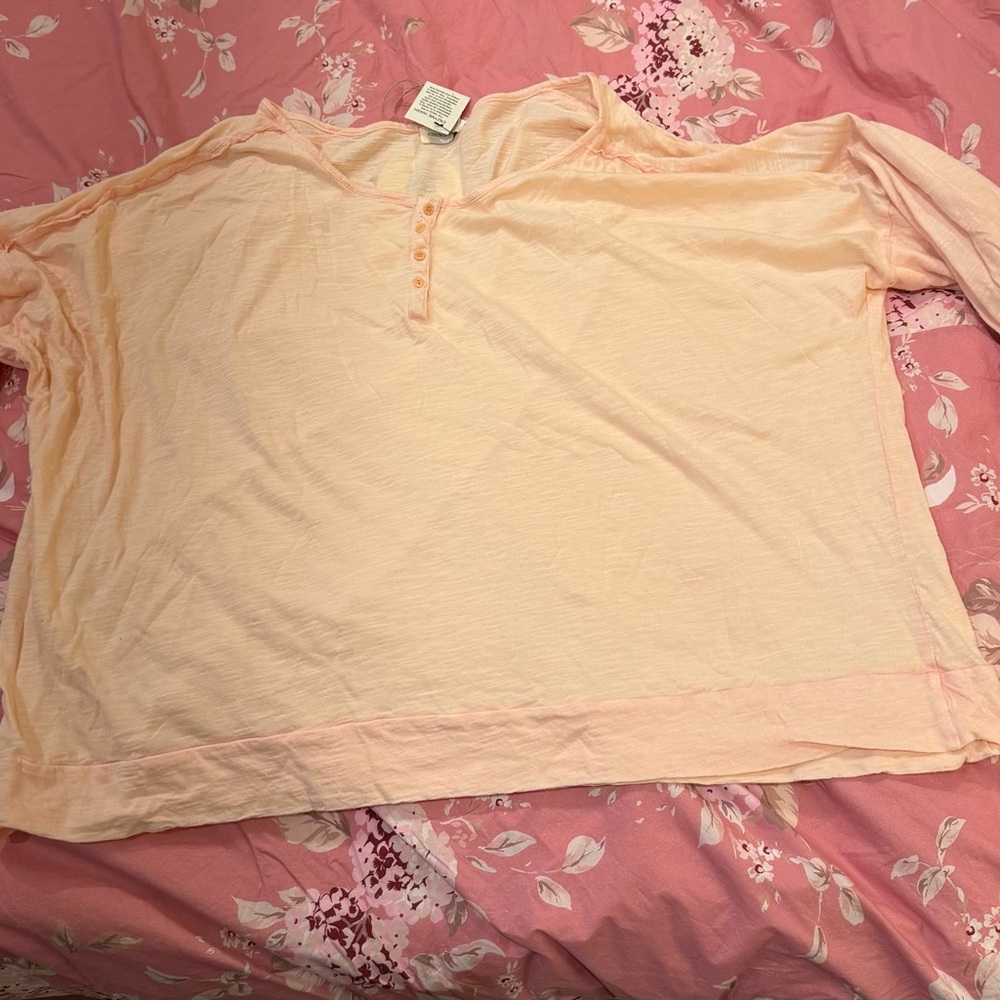 Krista Larson Henry Tee - Ballet Slipper LCJ (Light Cotton Jersey) - NWT - OS